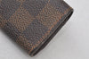 Authentic Louis Vuitton Damier Multicles 4 Key Case Holder N62631 LV 2248J