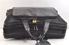 Authentic GUCCI Vintage Briefcase Business Bag Nylon Enamel Black 2248K