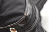Authentic GUCCI Vintage Briefcase Business Bag Nylon Enamel Black 2248K