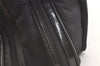 Authentic GUCCI Vintage Briefcase Business Bag Nylon Enamel Black 2248K