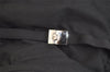 Authentic GUCCI Vintage Briefcase Business Bag Nylon Enamel Black 2248K