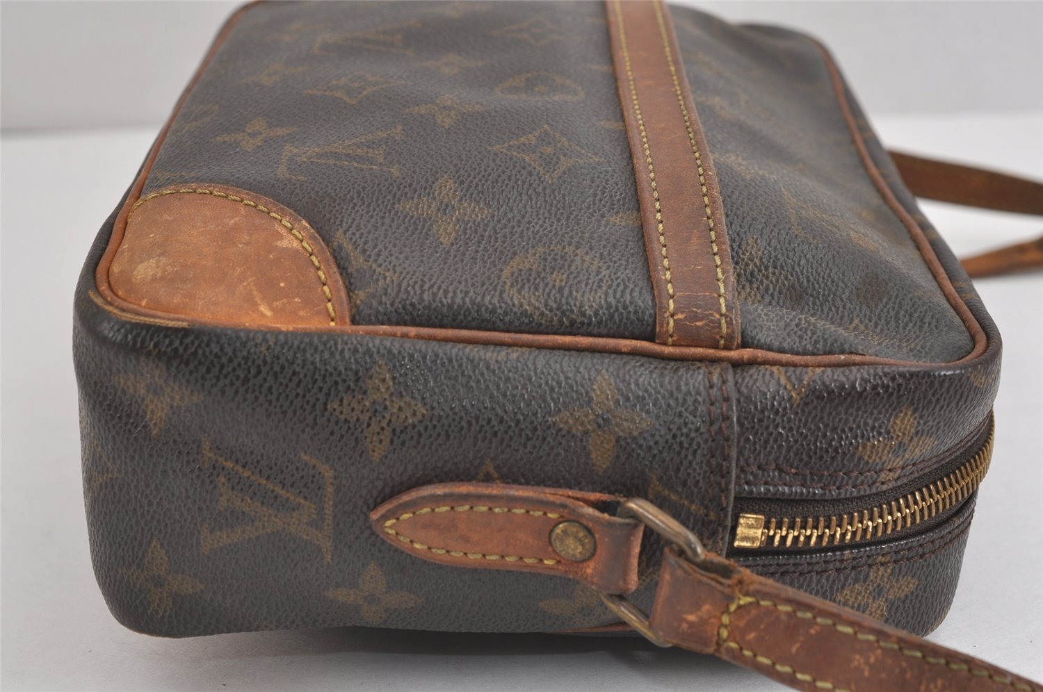 Authentic Louis Vuitton Monogram Trocadero 27 Shoulder Bag M51274 Junk 2250J