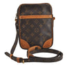 Authentic Louis Vuitton Monogram Danube Shoulder Cross Bag M45266 Junk 2251J