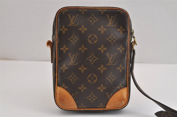 Authentic Louis Vuitton Monogram Danube Shoulder Cross Bag M45266 Junk 2251J