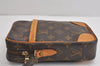 Authentic Louis Vuitton Monogram Danube Shoulder Cross Bag M45266 Junk 2251J