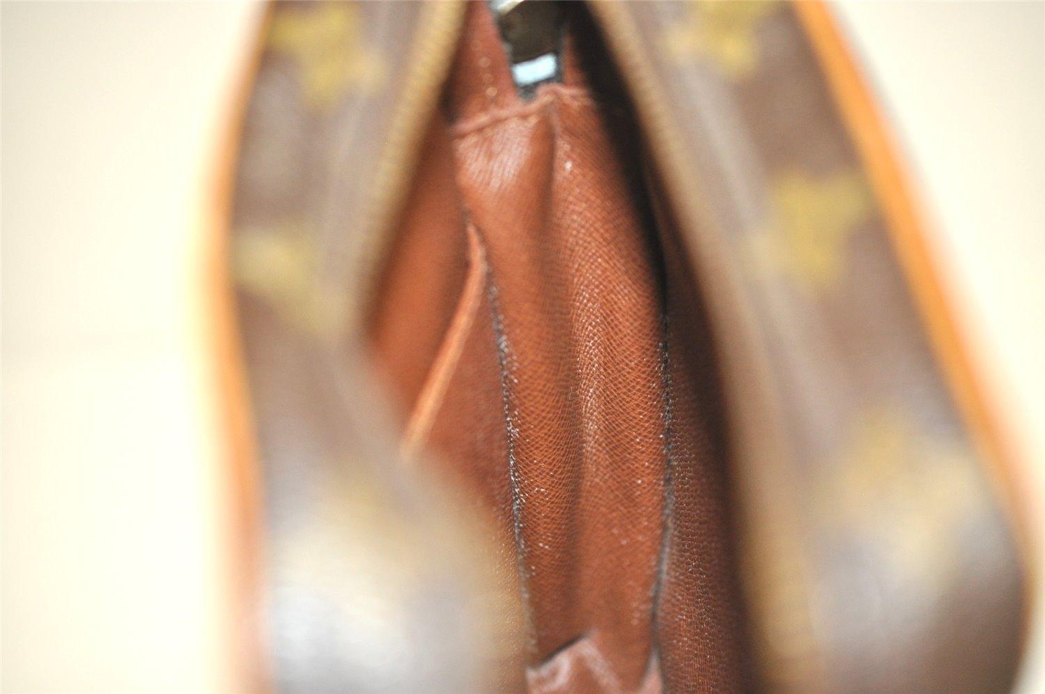 Authentic Louis Vuitton Monogram Danube Shoulder Cross Bag M45266 Junk 2251J