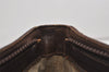 Authentic GUCCI Web Sherry Line Shoulder Bag Purse GG PVC Leather Brown 2254J