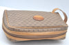 Authentic GUCCI Micro GG PVC Leather Clutch Hand Bag Purse Brown Junk 2256J