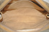 Authentic GUCCI Micro GG PVC Leather Clutch Hand Bag Purse Brown Junk 2256J