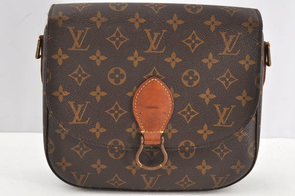 Authentic Louis Vuitton Monogram Saint Cloud GM M51242 Shoulder Bag Junk 2257J
