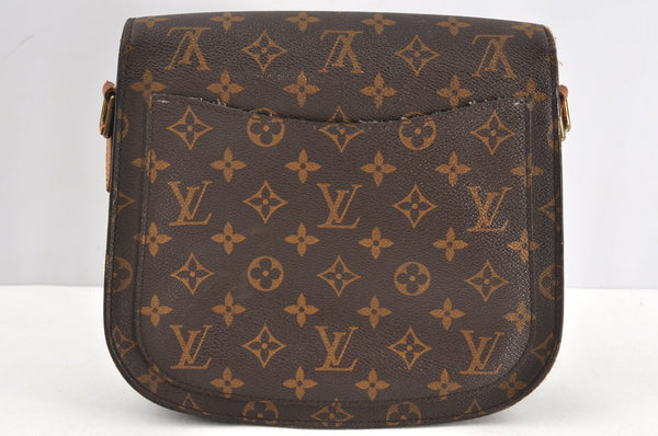 Authentic Louis Vuitton Monogram Saint Cloud GM M51242 Shoulder Bag Junk 2257J