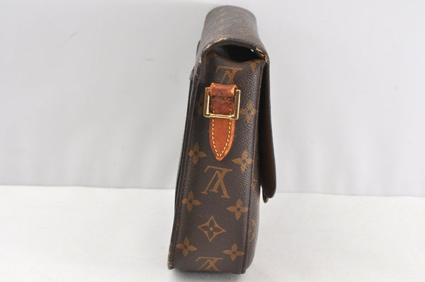 Authentic Louis Vuitton Monogram Saint Cloud GM M51242 Shoulder Bag Junk 2257J