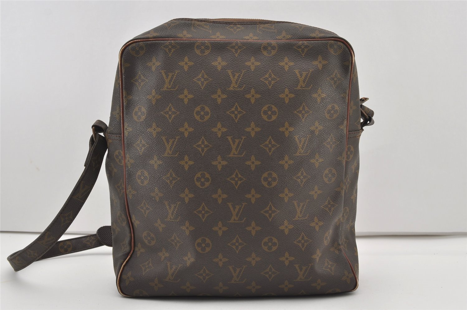 Authentic Louis Vuitton Monogram Marceau Shoulder Cross Body Bag Old Model 2258J