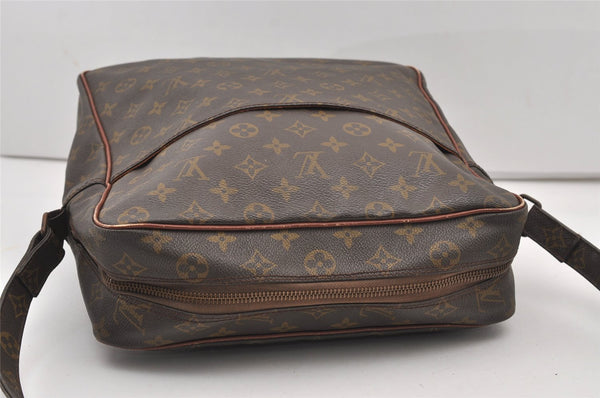 Authentic Louis Vuitton Monogram Marceau Shoulder Cross Body Bag Old Model 2258J