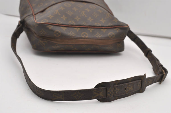 Authentic Louis Vuitton Monogram Marceau Shoulder Cross Body Bag Old Model 2258J