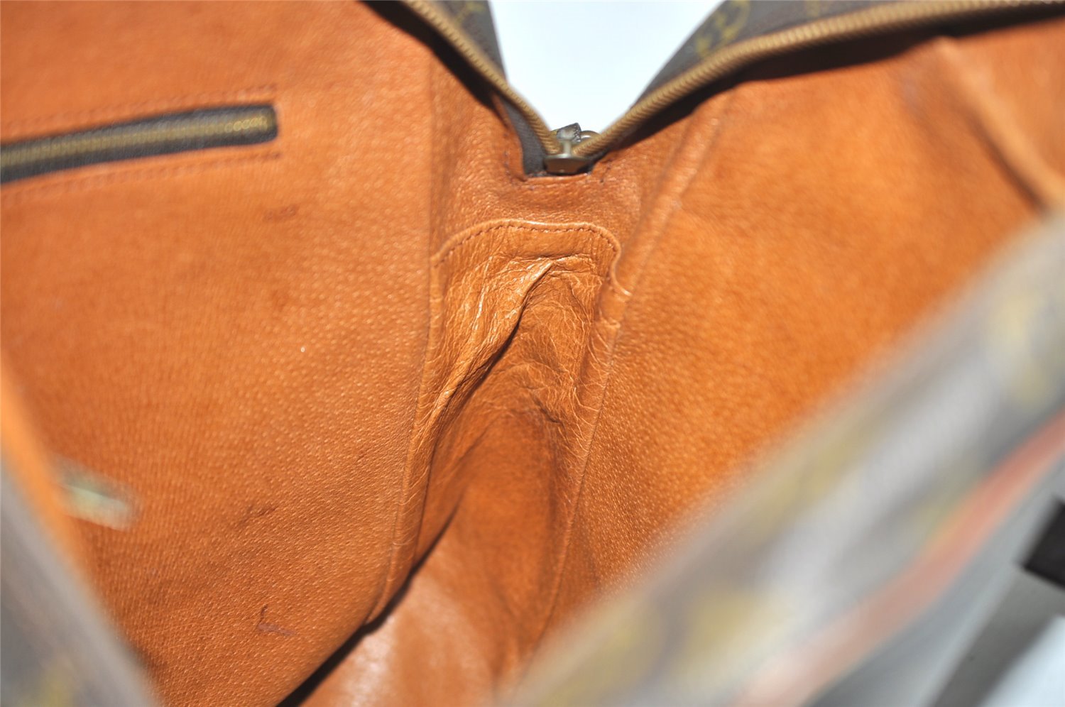 Authentic Louis Vuitton Monogram Marceau Shoulder Cross Body Bag Old Model 2258J