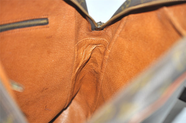 Authentic Louis Vuitton Monogram Marceau Shoulder Cross Body Bag Old Model 2258J