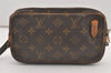 Auth Louis Vuitton Monogram Marly Bandouliere Shoulder Bag M51828 Junk 2259J