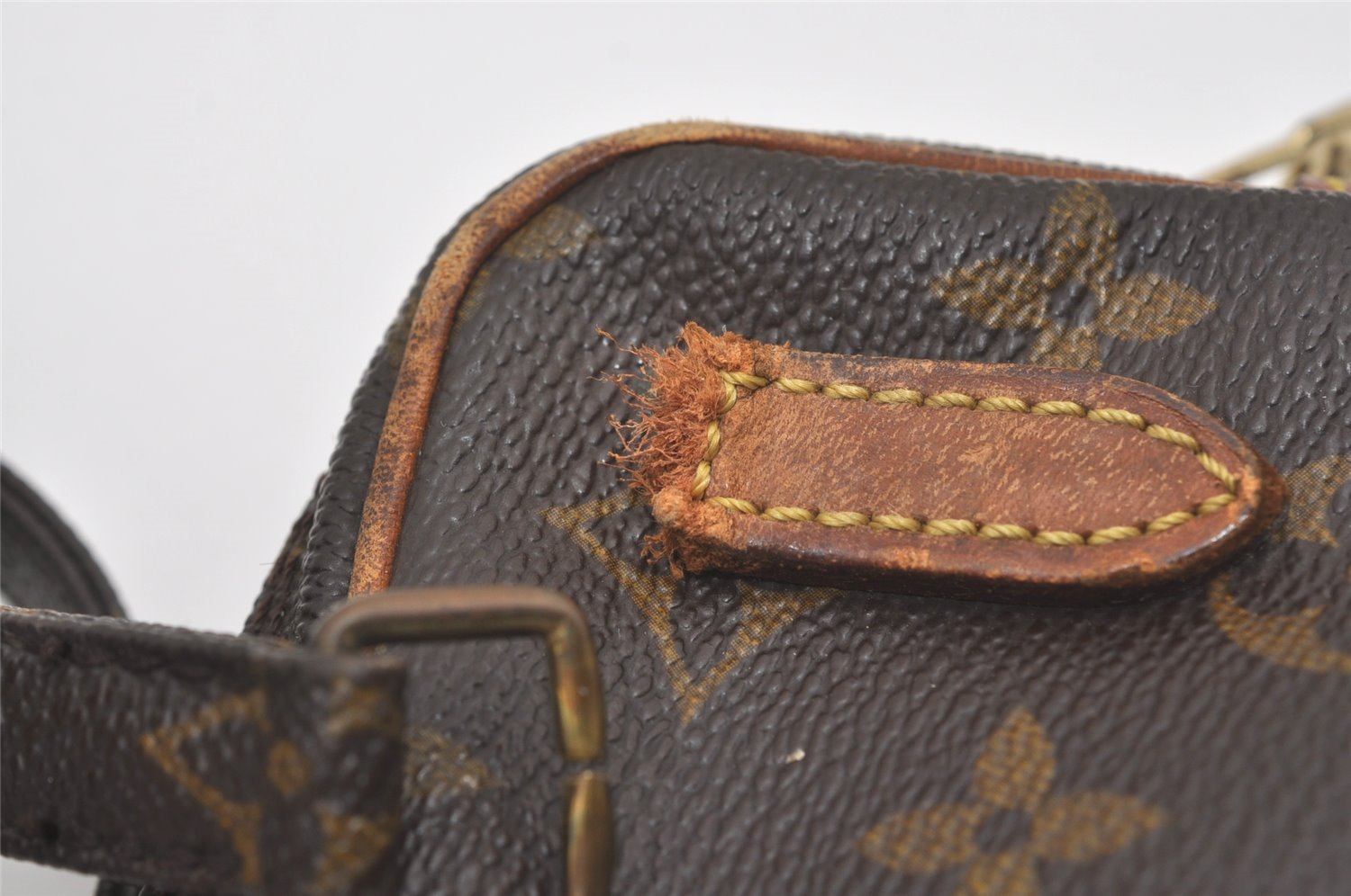 Auth Louis Vuitton Monogram Marly Bandouliere Shoulder Bag M51828 Junk 2259J