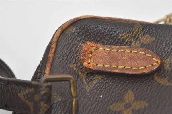 Auth Louis Vuitton Monogram Marly Bandouliere Shoulder Bag M51828 Junk 2259J