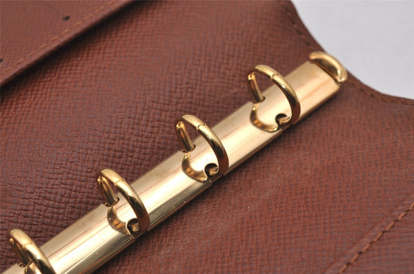 Authentic Louis Vuitton Monogram Agenda PM Notebook Cover R20005 LV 2260I