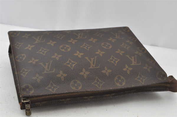 Auth Louis Vuitton Monogram Poche Toilette 26 Cosmetics Pouch Old Model LV 2261J