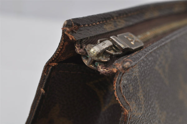 Auth Louis Vuitton Monogram Poche Toilette 26 Cosmetics Pouch Old Model LV 2261J