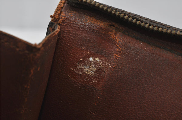 Auth Louis Vuitton Monogram Poche Toilette 26 Cosmetics Pouch Old Model LV 2261J