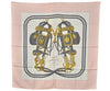 Authentic HERMES Carre 90 Scarf "BRIDES de GALA par" Silk Pink 2264J