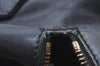 Authentic Louis Vuitton Epi Soufflot Black Hand Bag M52222 LV 2266J