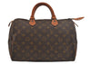 Authentic Louis Vuitton Monogram Speedy 30 Hand Boston Bag Old Model LV 2267J