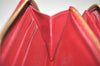 Authentic Louis Vuitton Vernis Zippy Wallet Long Purse Red M91981 LV 2268I