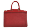 Authentic Louis Vuitton Epi Riviera Hand Bag Red M48187 LV 2268J