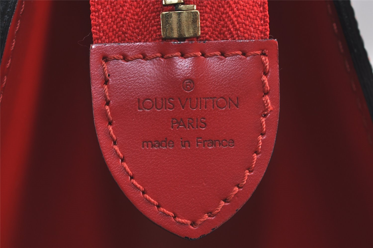 Authentic Louis Vuitton Epi Riviera Hand Bag Red M48187 LV 2268J