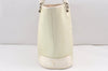 Authentic BURBERRY BLUE LABEL Shoulder Tote Bag Canvas Leather Light Green 2268K