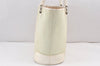 Authentic BURBERRY BLUE LABEL Shoulder Tote Bag Canvas Leather Light Green 2268K