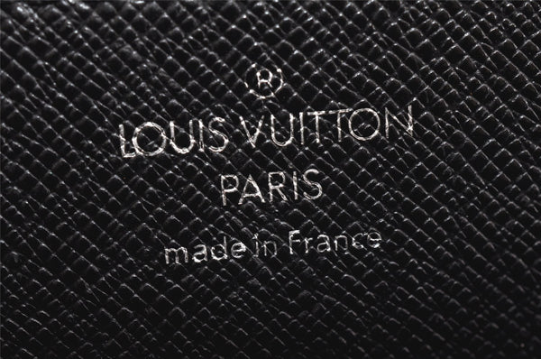 Authentic Louis Vuitton Taiga Robusto 2 Briefcase Hand Bag Black M31042 LV 2269K