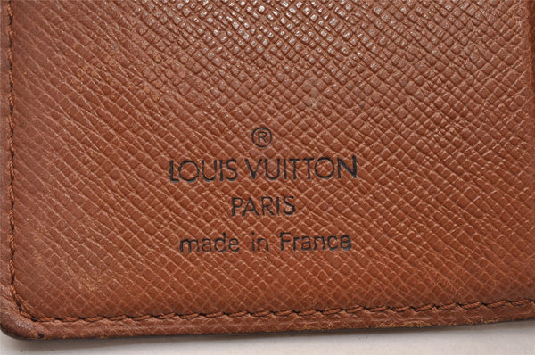 Authentic Louis Vuitton Monogram Agenda Mini Notebook Cover R20007 LV 2270I