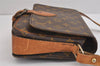 Authentic Louis Vuitton Monogram Cartouchiere MM Shoulder Bag Old Model 2270J