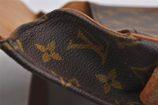 Authentic Louis Vuitton Monogram Cartouchiere MM Shoulder Bag Old Model 2270J