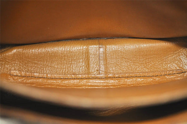 Authentic Louis Vuitton Monogram Cartouchiere MM Shoulder Bag Old Model 2270J