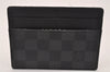 Auth Louis Vuitton Damier Graphite Portefeuille Compact Modular Wallet LV 2272I