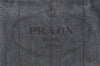 Authentic PRADA DENIM Canapa SS 2Way Shoulder Hand Bag Purse 1BG439 Blue 2272J