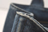 Authentic PRADA DENIM Canapa SS 2Way Shoulder Hand Bag Purse 1BG439 Blue 2272J