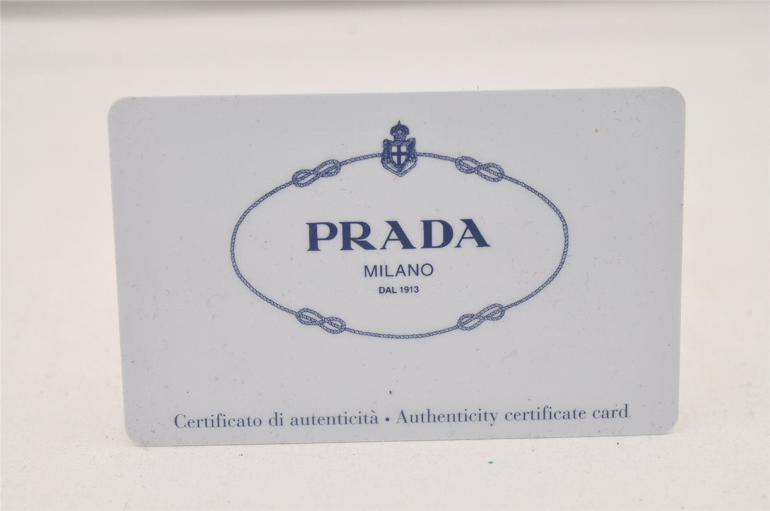 Authentic PRADA DENIM Canapa SS 2Way Shoulder Hand Bag Purse 1BG439 Blue 2272J