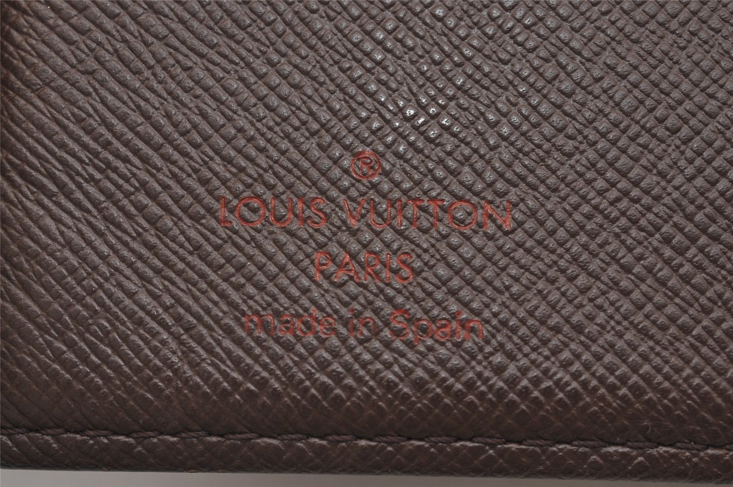 Authentic Louis Vuitton Damier Agenda PM Notebook Cover R20700 LV 2274I