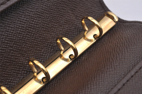 Authentic Louis Vuitton Damier Agenda PM Notebook Cover R20700 LV 2274I