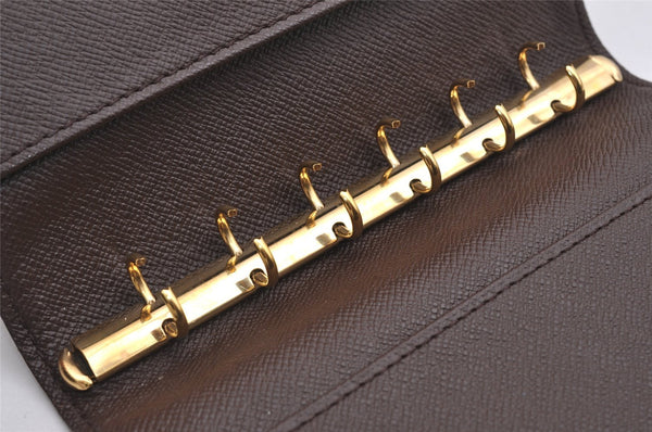 Authentic Louis Vuitton Damier Agenda PM Notebook Cover R20700 LV 2274I