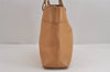 Authentic GUCCI Vintage Shoulder Hand Tote Bag Purse Leather Brown 2275J