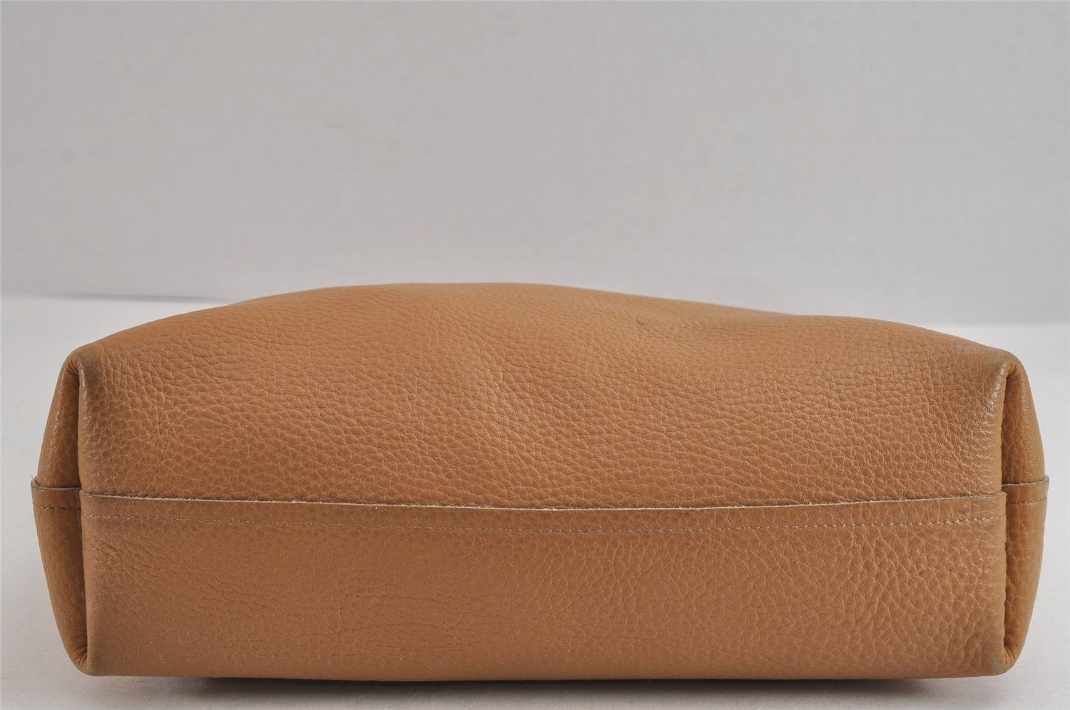 Authentic GUCCI Vintage Shoulder Hand Tote Bag Purse Leather Brown 2275J